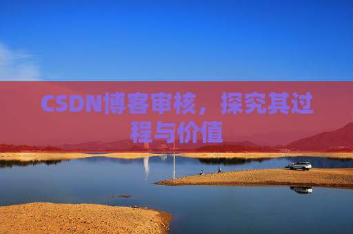 CSDN博客审核，探究其过程与价值